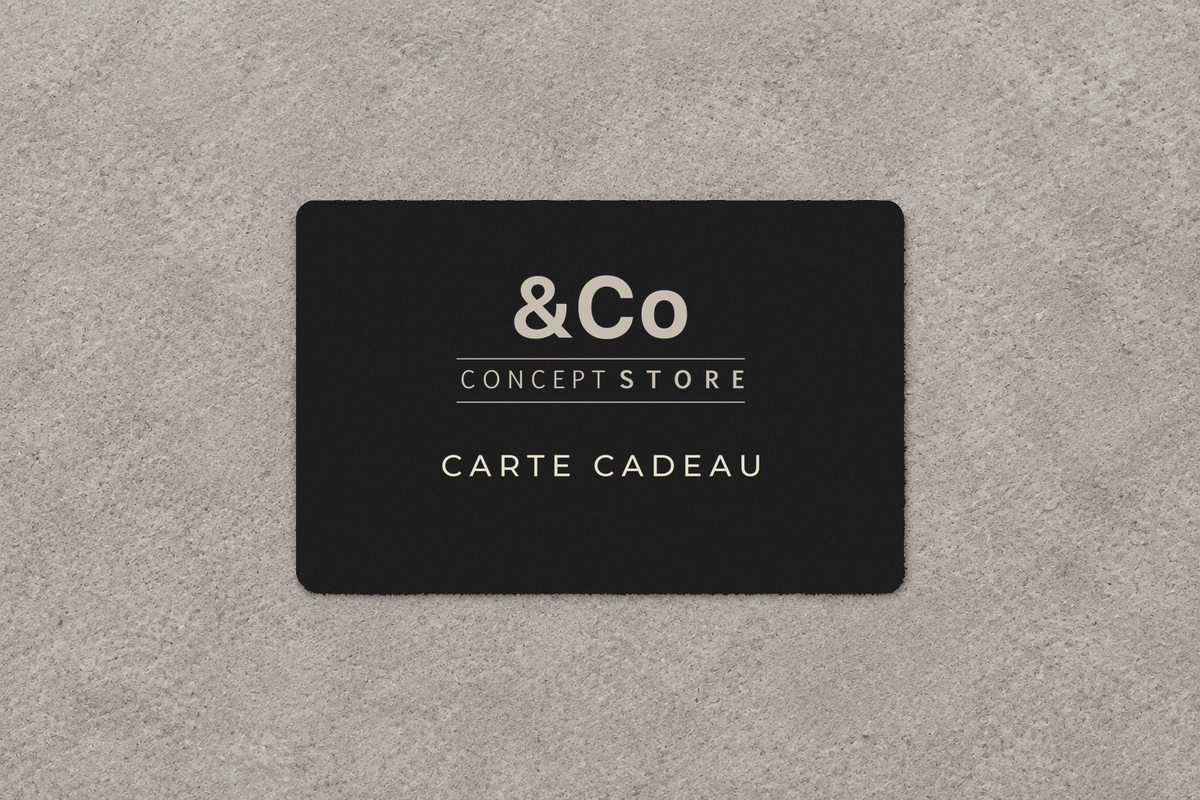 Carte cadeau &Co concept store