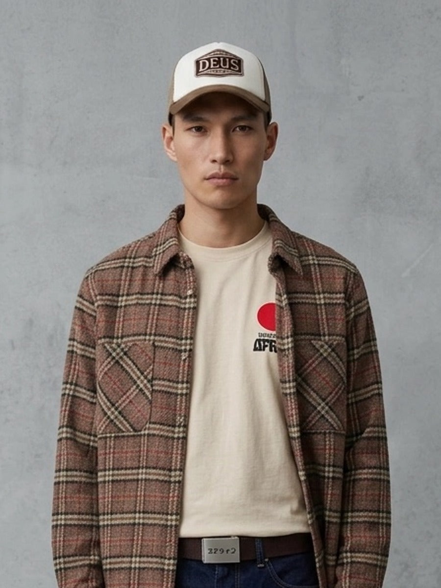 Deus Josel Trucker portée, Camel Brown