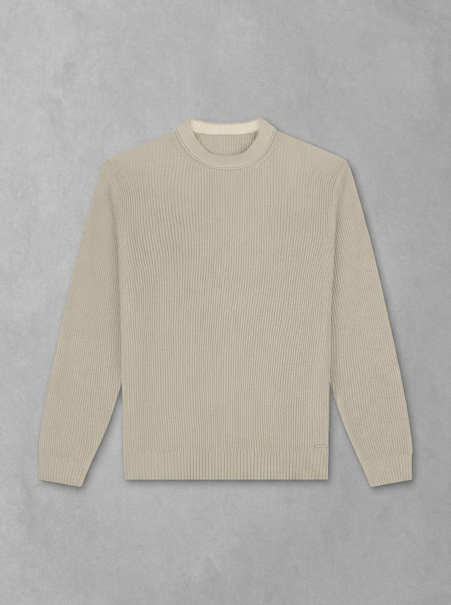 Dstrezzed Levi Crewneck à plat, Vintage Sand