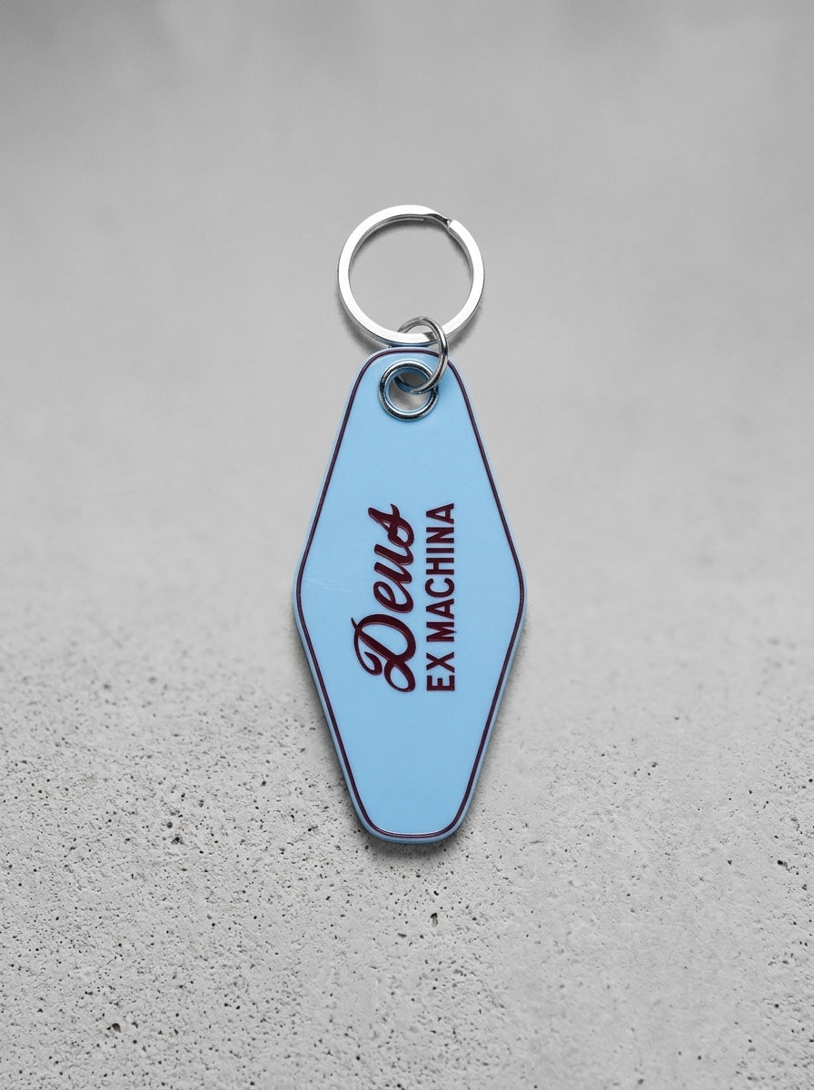 Deus Key Tag Bleu