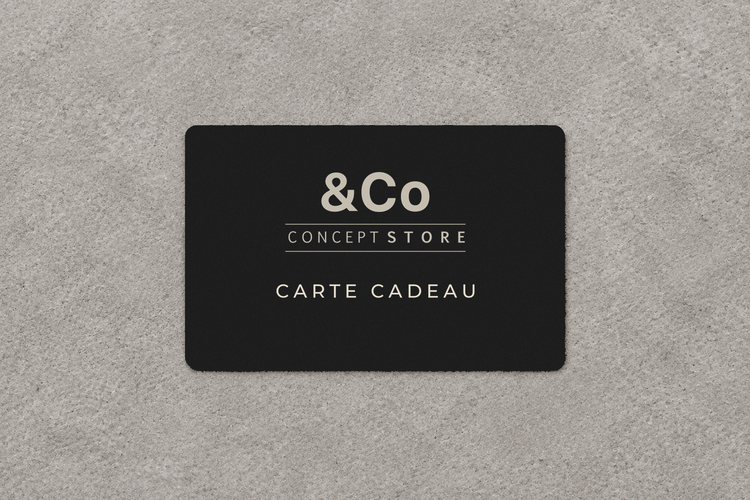Carte cadeau &Co concept store