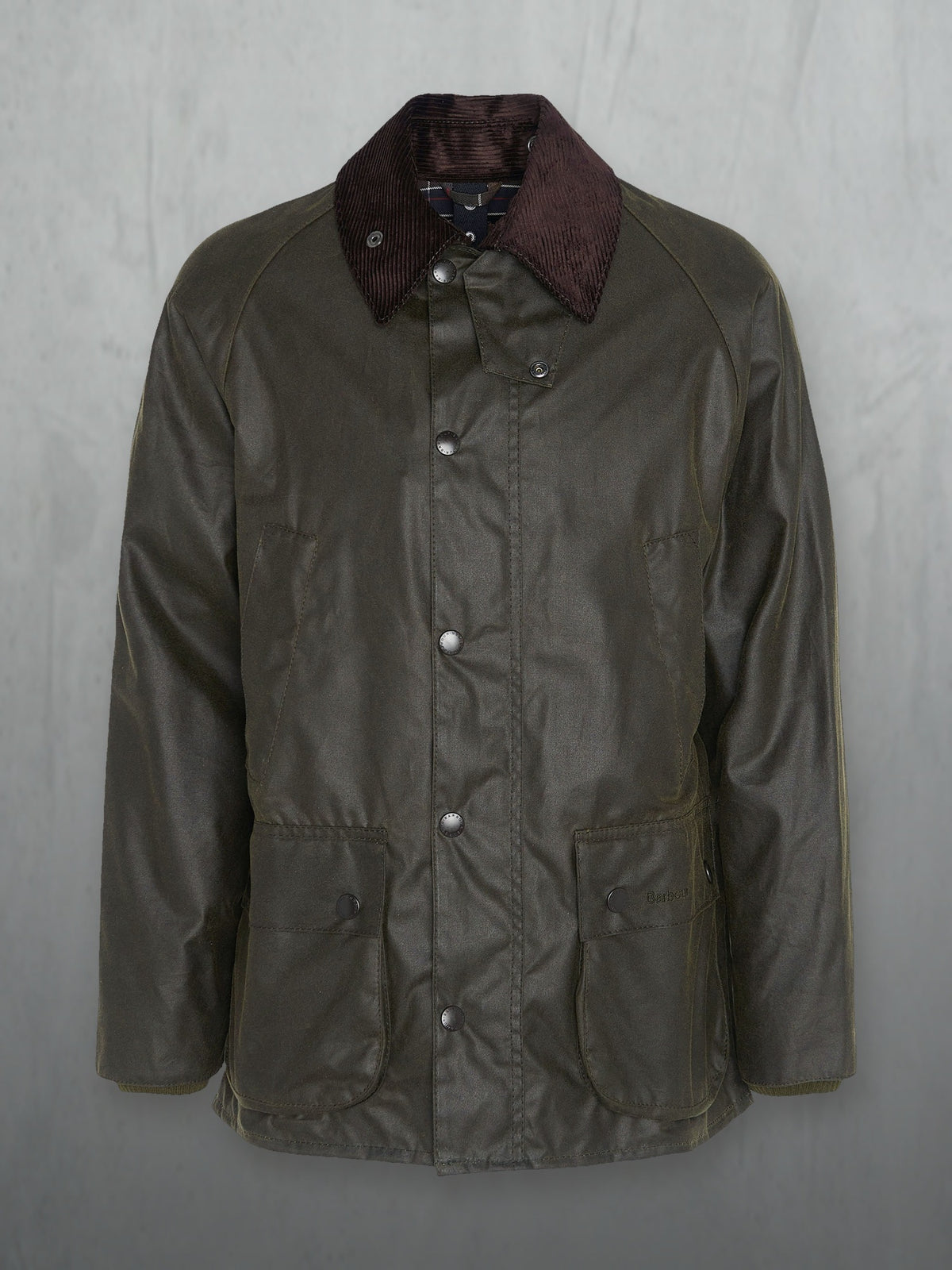 Barbour Bedale Wax Jacket, à plat