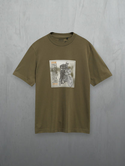 Barbour Smq Brandon Graphic T-Shirt, à plat