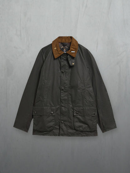 Barbour Festive Ashby Wax Jacket, à plat