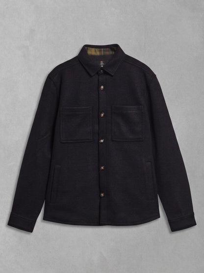 Barbour Marltown Tailored Wool Blend, à plat