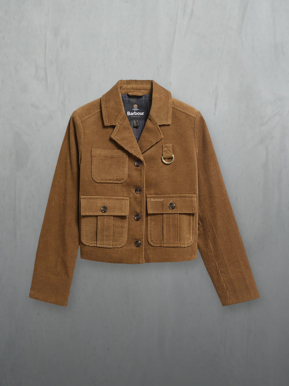 Barbour Woman Emmy Casual Jacket, à plat