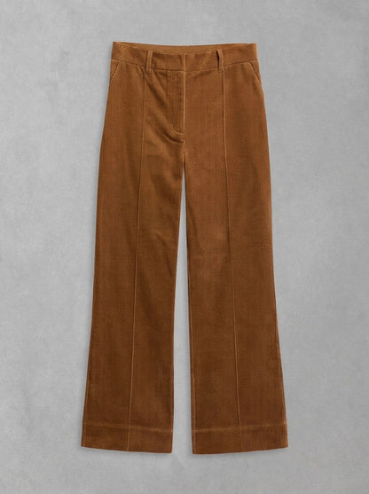 Barbour Woman Emmy Trousers à plat, Tan
