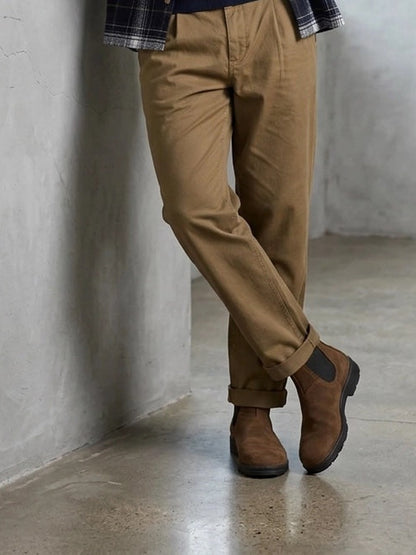 Blundstone 1911 Chelsea Boot Suède porté, Tobacco