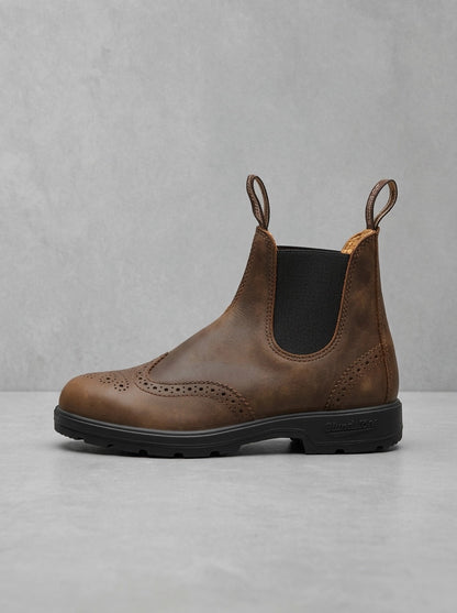 Blundstone 2444 Brogue Chelsea Boot, Antique Brown