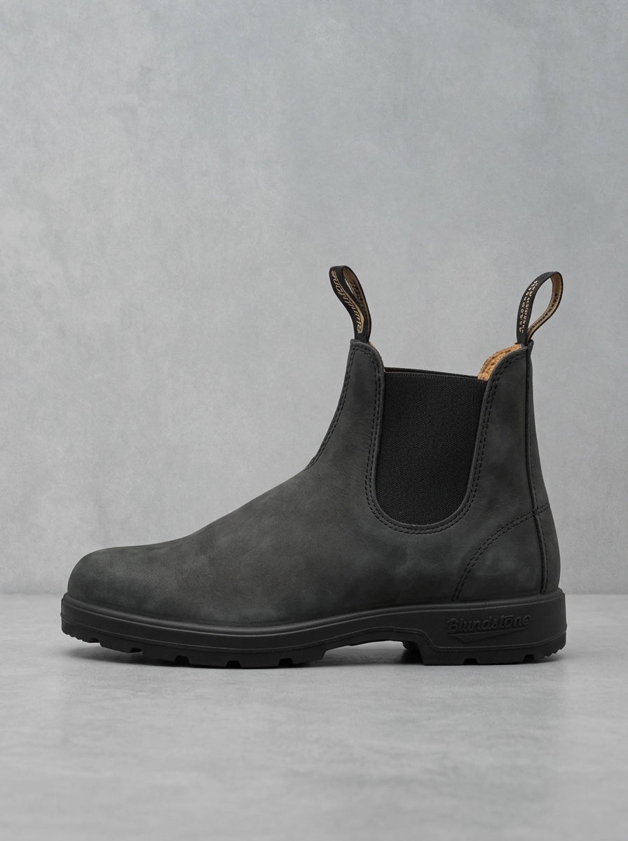 Blundstone 587 Chelsea Boot, Rustic Black