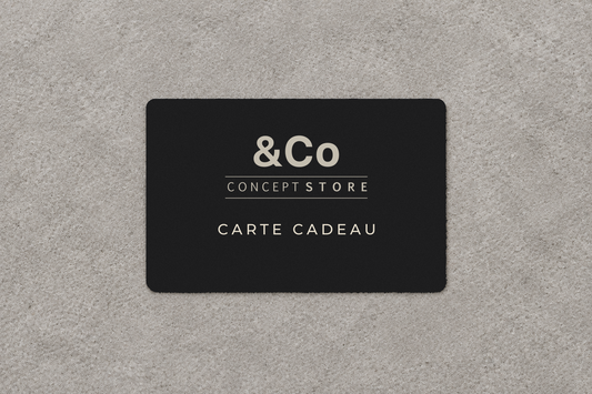 Carte cadeau &Co concept store
