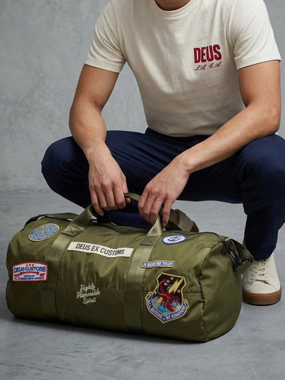 Sac de voyage Deus Monty Duffle porté, Olive