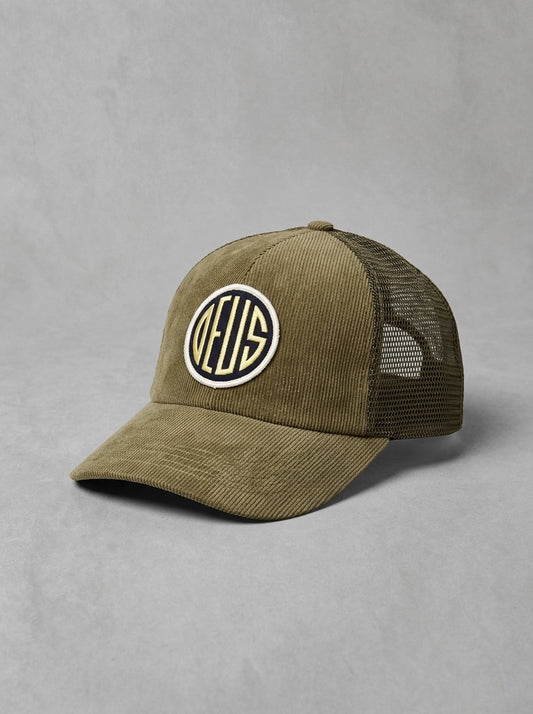 Deus Pill Cord Trucker Olive Green