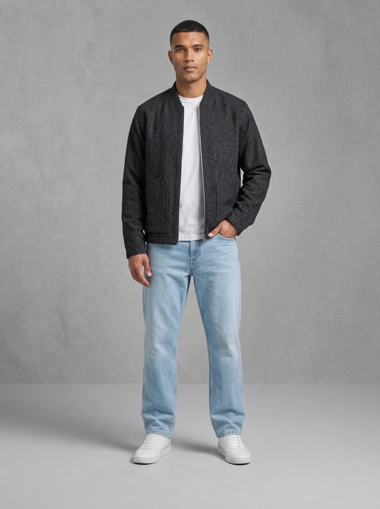 Dstrezzed Cole Bomber porté, Charcoal