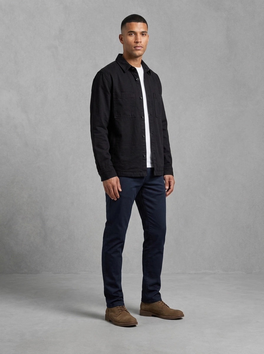 Dstrezzed Marlon Dynamic Twill pantalon porté, Navy
