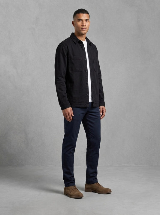 Dstrezzed Marlon Dynamic Twill pantalon porté, Navy