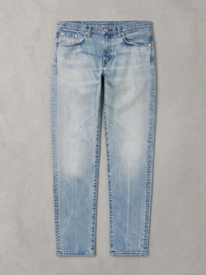 Edwin Regular Tapered Jeans à plat, Blue Light Used