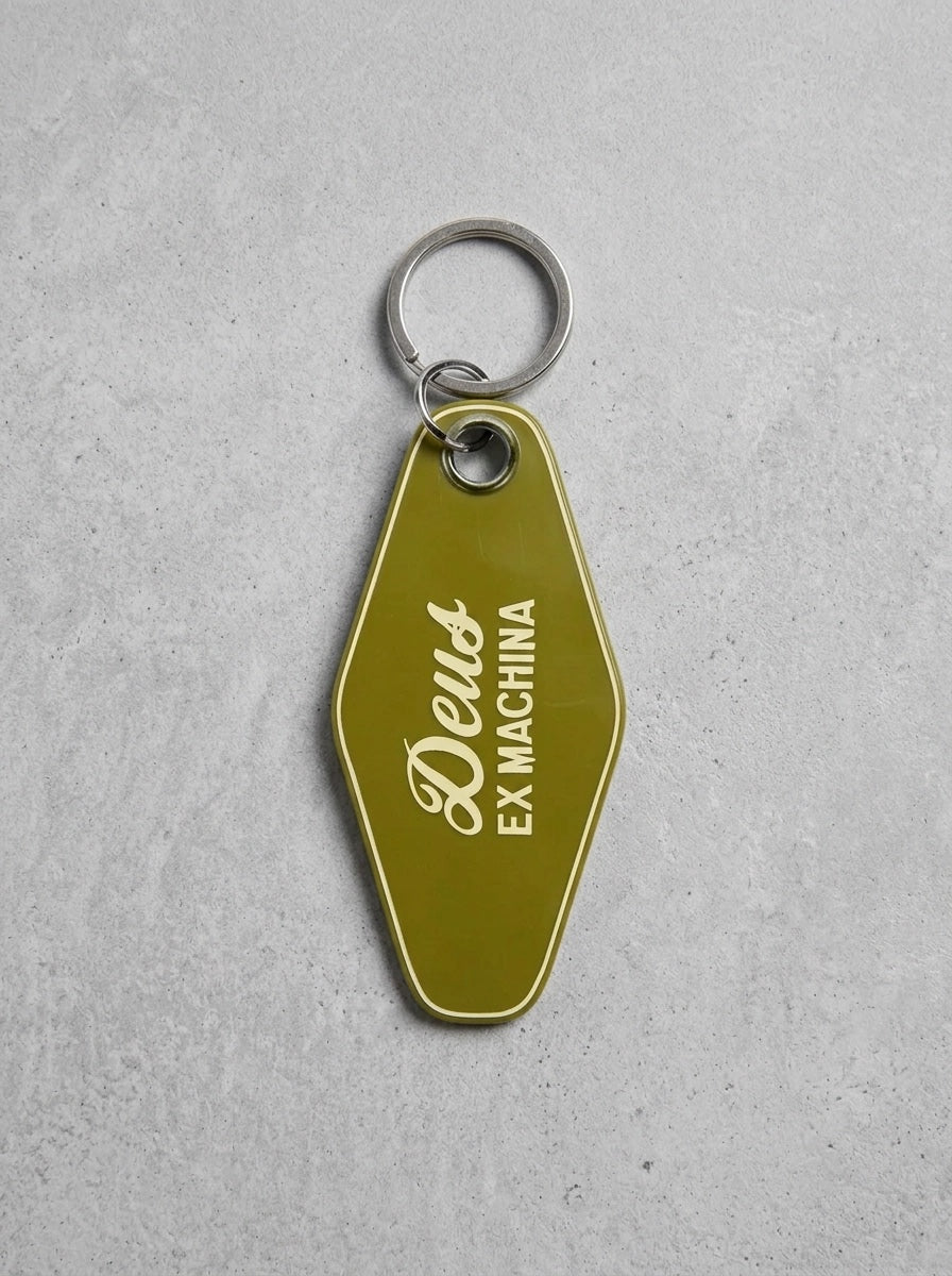 Deus Key Tag Olive
