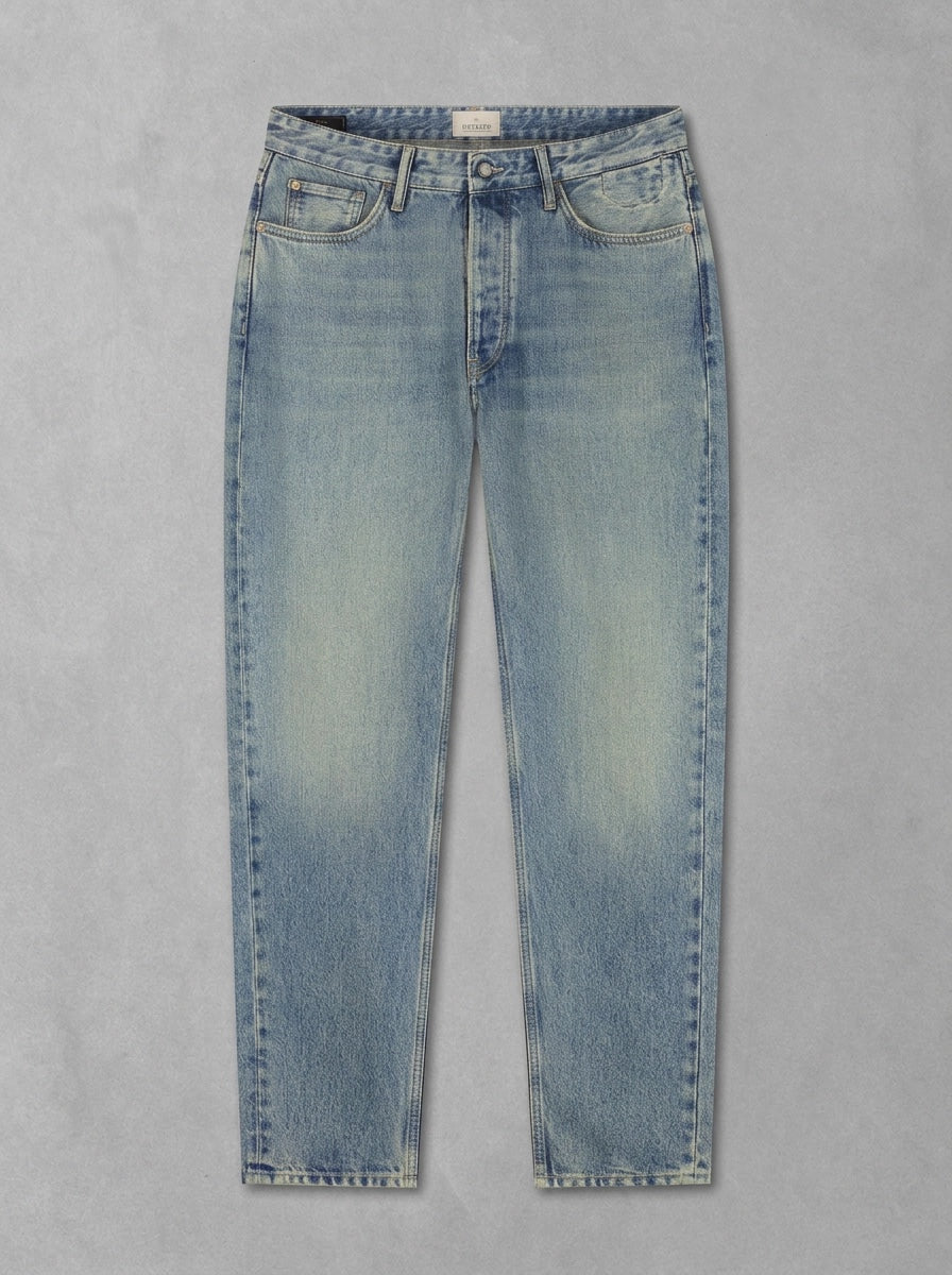 Dstrezzed Logan jean denim délavé vintage, à plat