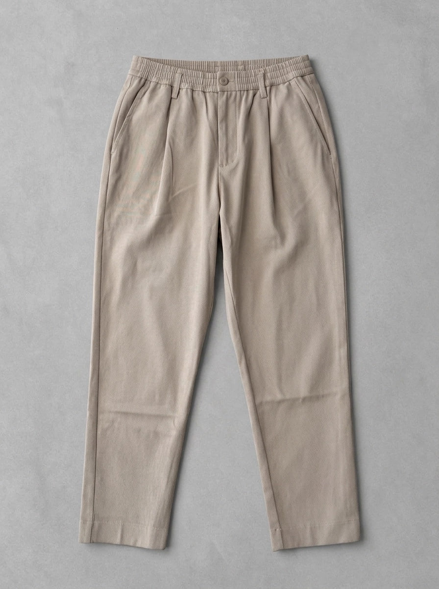 Wooden Osaka Pantalon à plat, Cognac